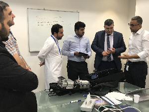 Demonstration of Indoor Benchmark Kits to Mobily